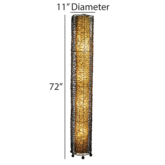 Nito Giant Floor Lamp Natural <br>(Item # 314 xl n) - Image 3