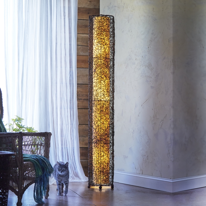 Nito Giant Floor Lamp Natural <br>(Item # 314 xl n) - Image 6