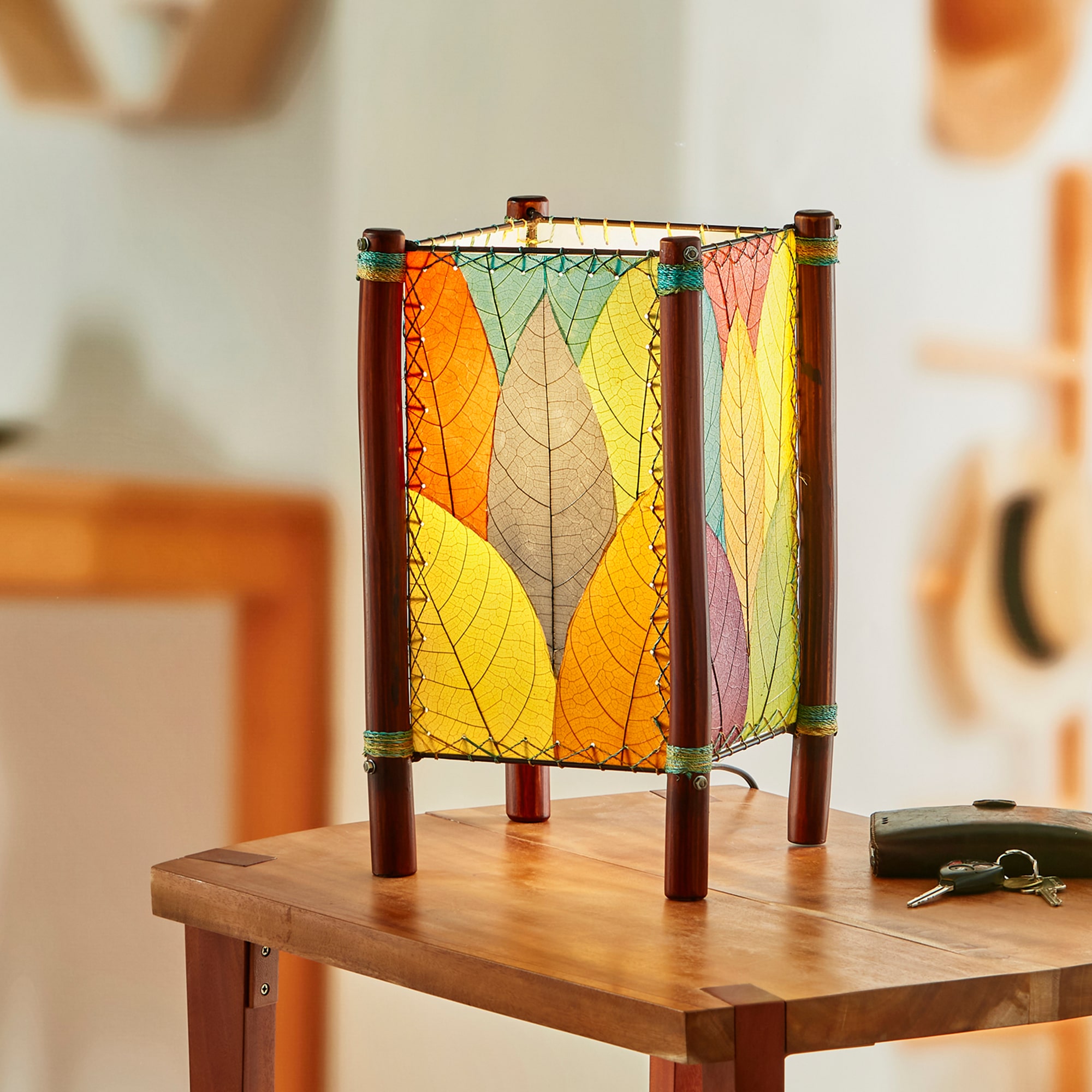 Fortune Table Lamp Multi Color <br>(Item # 395 t m) - Image 5