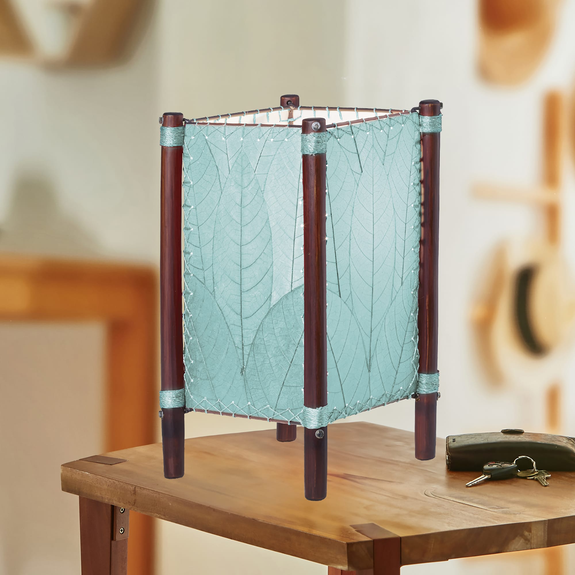 Fortune Table Lamp Sea Blue <br>(Item # 395 t sb) - Image 5