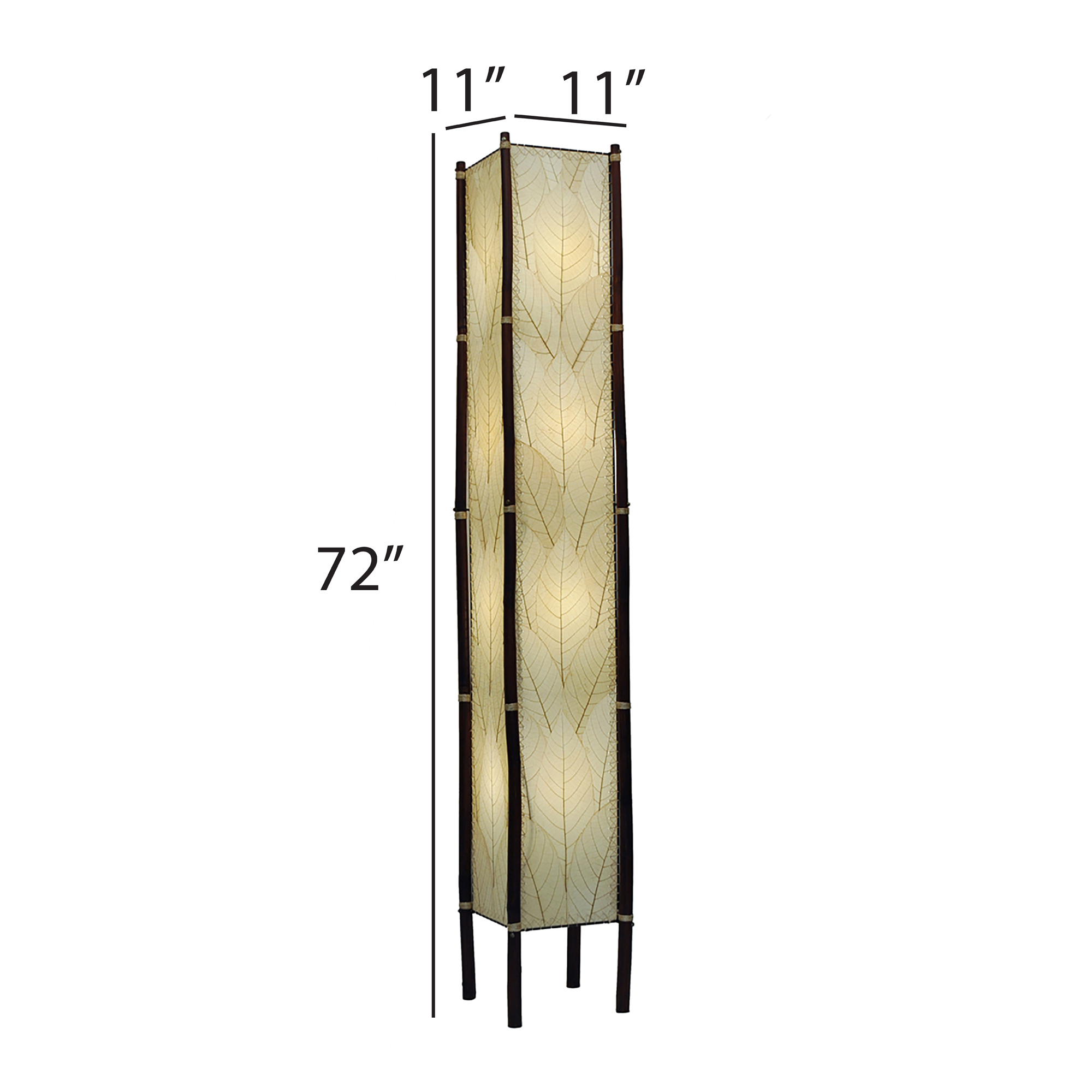 Fortune Giant Floor Lamp Natural <br>(Item # 395 xl n) - Image 3