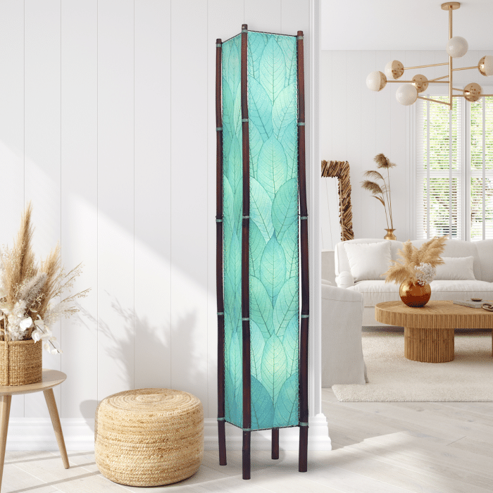 Fortune Giant Floor Lamp Sea Blue <br>(Item # 395 xl sb) - Image 5