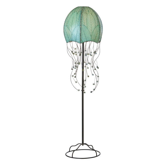 Jellyfish Large Floor Lamp Sea Blue <br>(Item # 399 sb) - Image 4