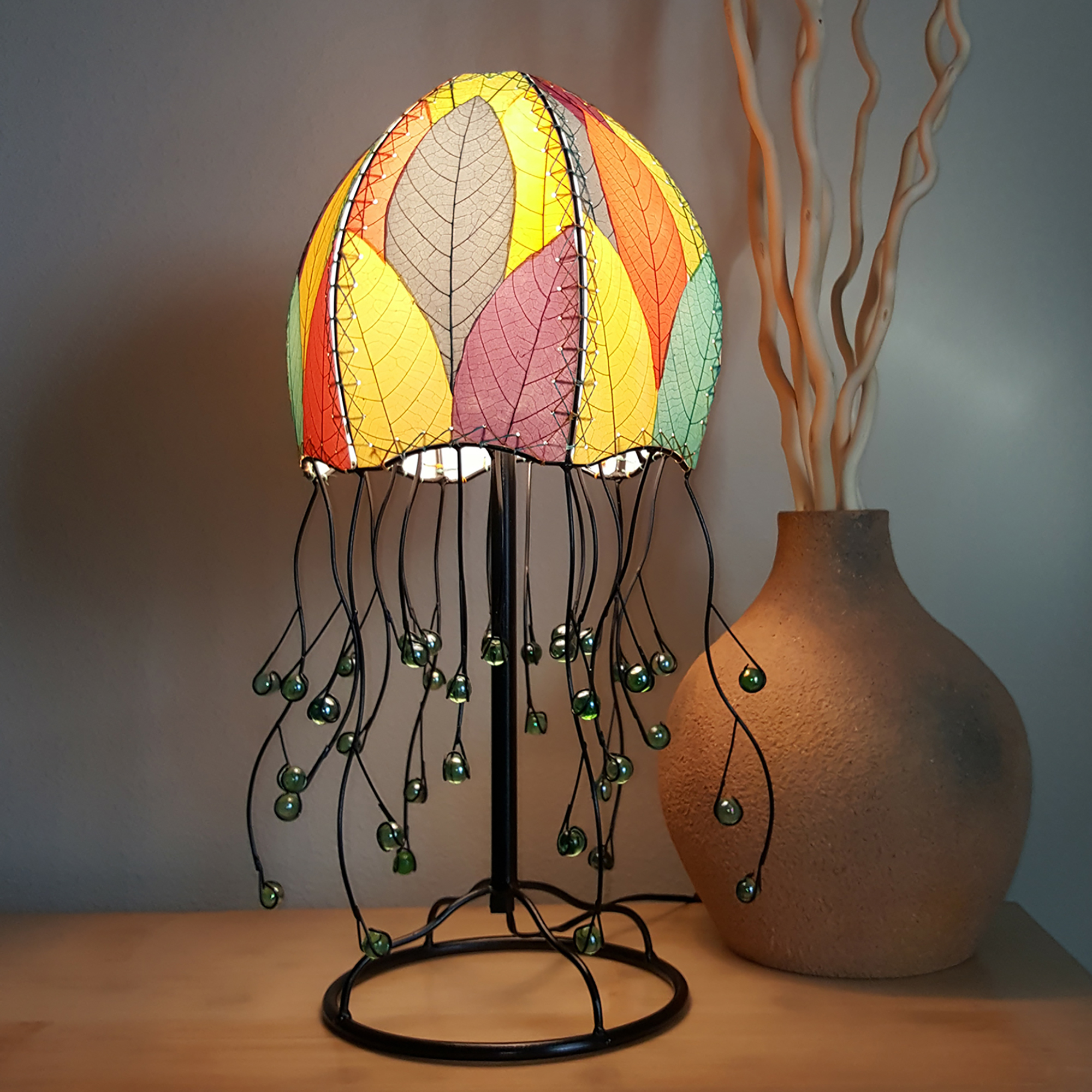 Jellyfish Table Lamp Multi Color <br>(Item # 399 t m) - Image 6