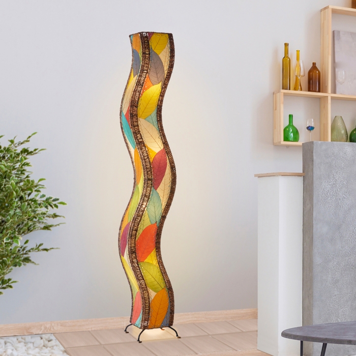 Wave Giant Floor Lamp Multi Color <br>(Item # 457 xl m) - Image 5