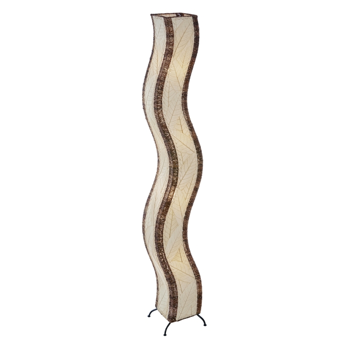 Wave Giant Floor Lamp Natural <br>(Item # 457 xl n) - Image 4