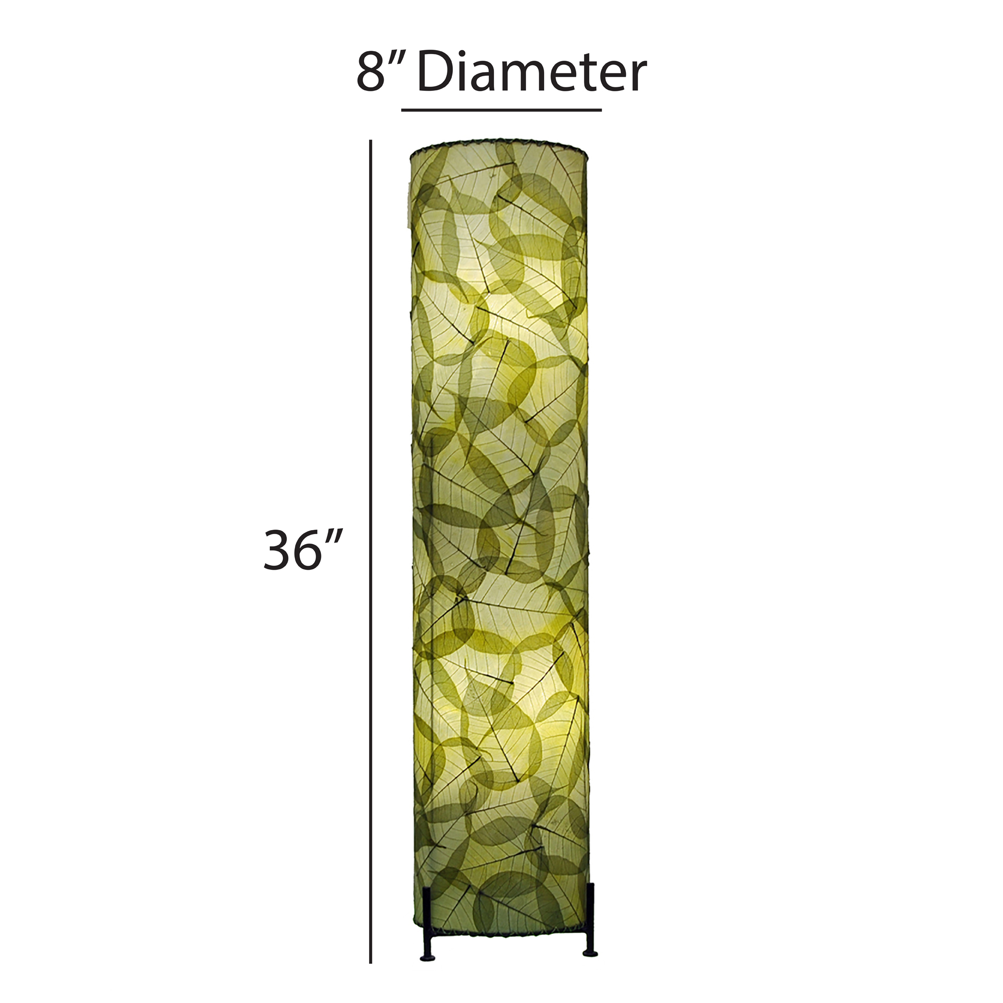 Banyan Large Floor Lamp Green <br>(Item # 483 l g) - Image 2