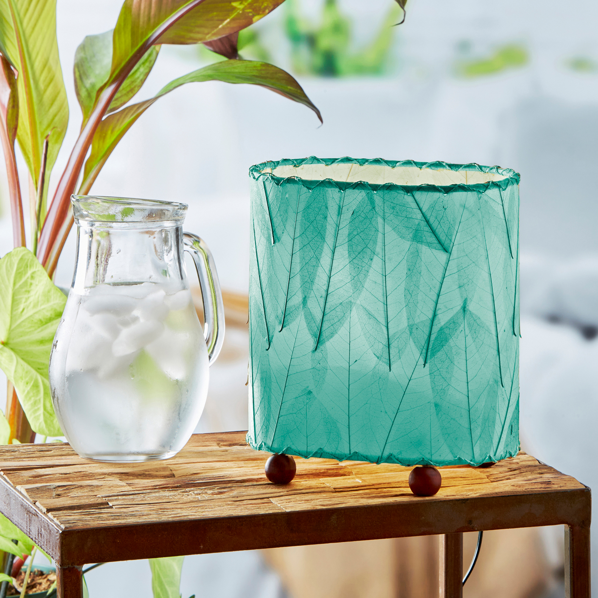 Mini Guyabano Table Lamp Sea Blue <br>(Item # 531 sb) - Image 6