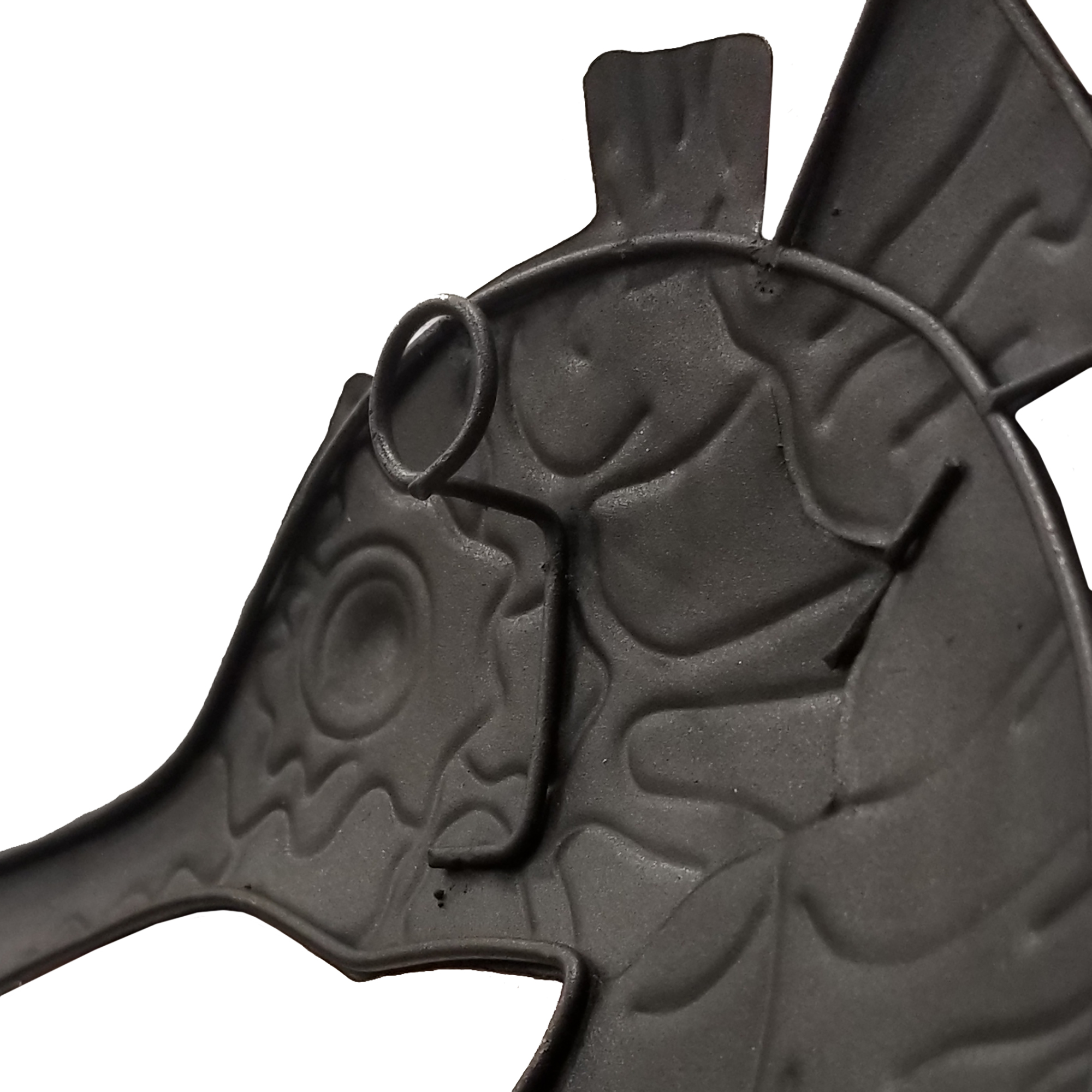 Seahorse Wall Decor Gray And Pearl <br>(Item # m8047) - Image 4