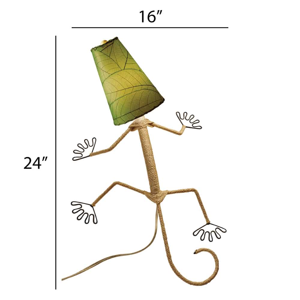 Gecko Wall Lamp Combo Green <br>(Item # 396 xg) - Image 3