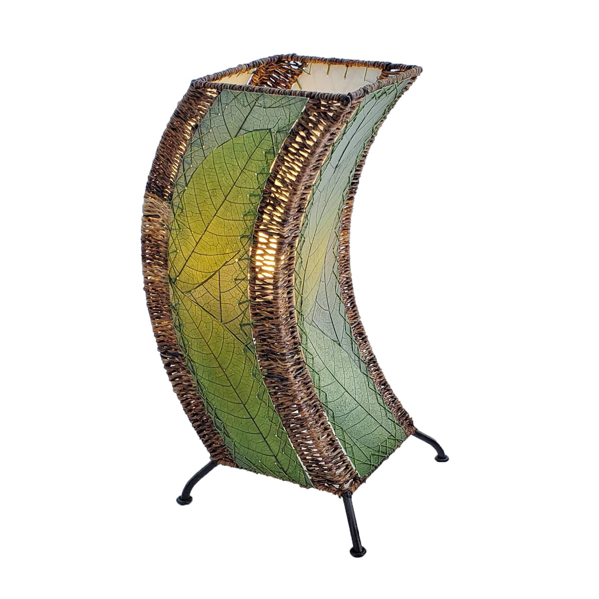 C Shape Table Lamp Green <br>(Item # 566 g) - Image 4