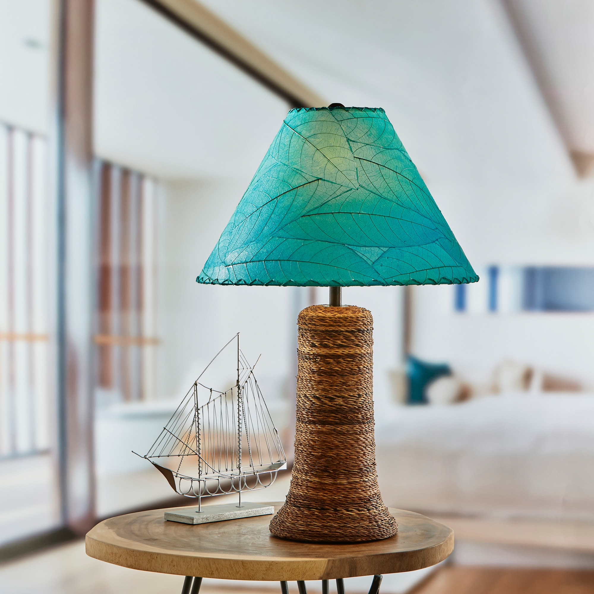 Bell Shade Cocoa Sea Blue <br>(Item # 485 sb) - Image 3