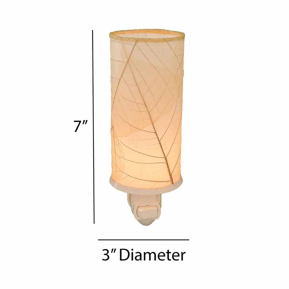 Cylinder Nightlight Natural <br>(Item # 624 n) - Image 3