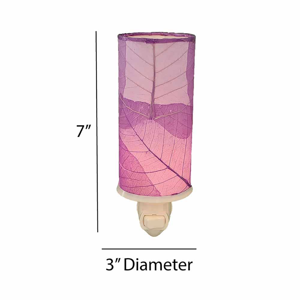 Cylinder Nightlight Purple <br>(Item # 624 p) - Image 3