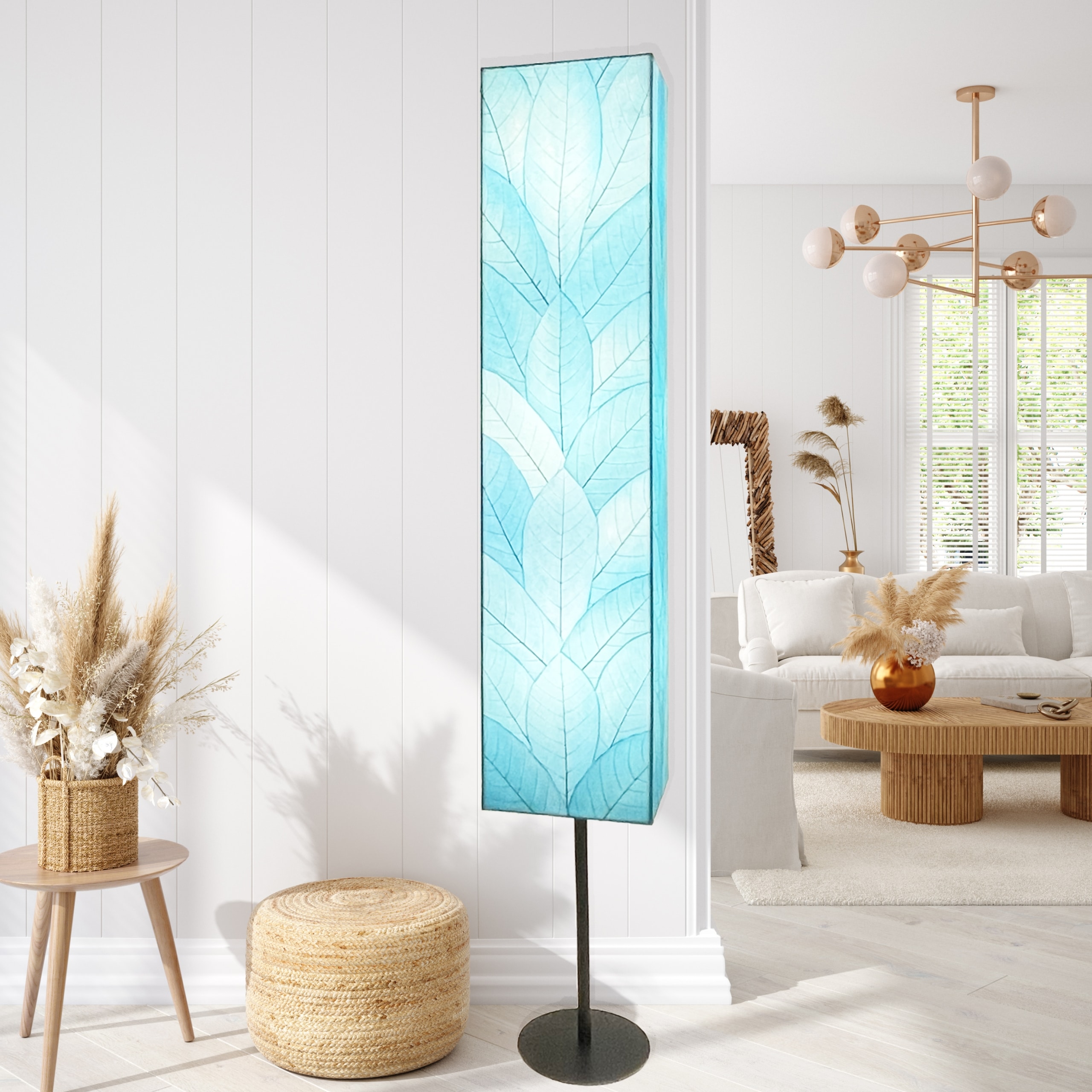 Sequoia Giant Floor Lamp Sea Blue <br>(Item # 309 xl sb) - Image 5