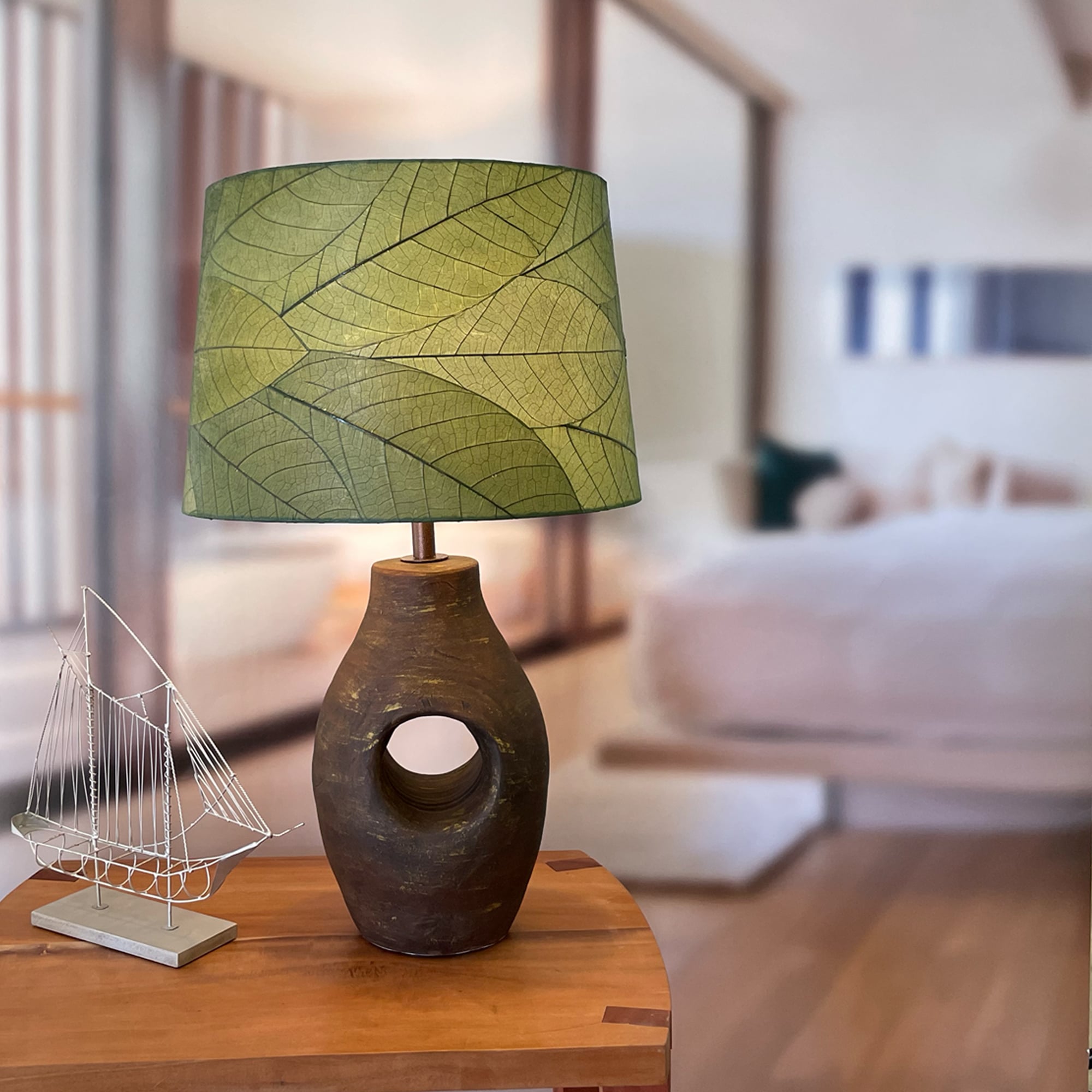 16 Inch Tapered Drum Shade Green <br>(Item # 312 d g) - Image 3