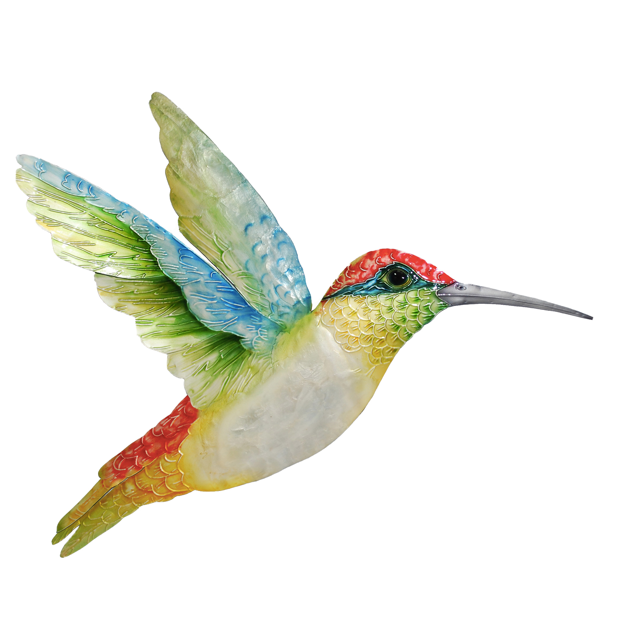 Hummingbird Wall Decor Large Multi <br>(Item # m7019 l m) - Image 4