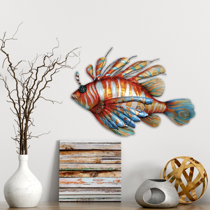 Lionfish Wall Decor Large <br>(Item # m8403 l r)