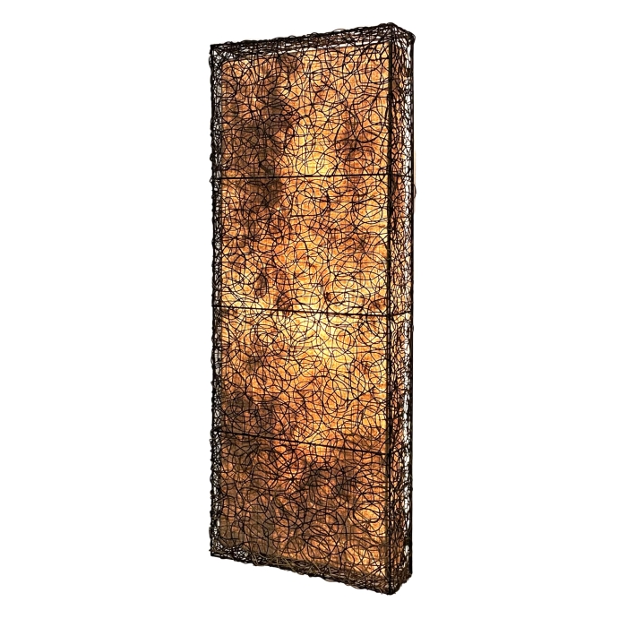 Nito Panel Wall Lamp Natural <br>(Item # 213 w n) - Image 3
