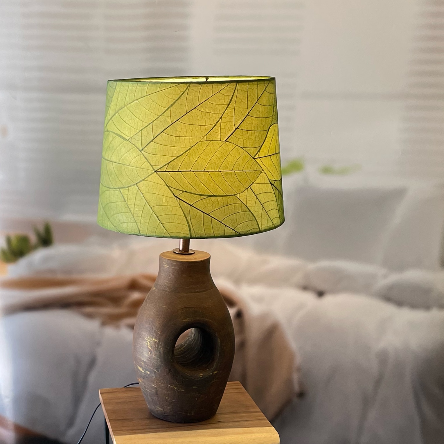 14 Inch Tapered Drum Shade Green <br>(Item # 324 d g) - Image 4