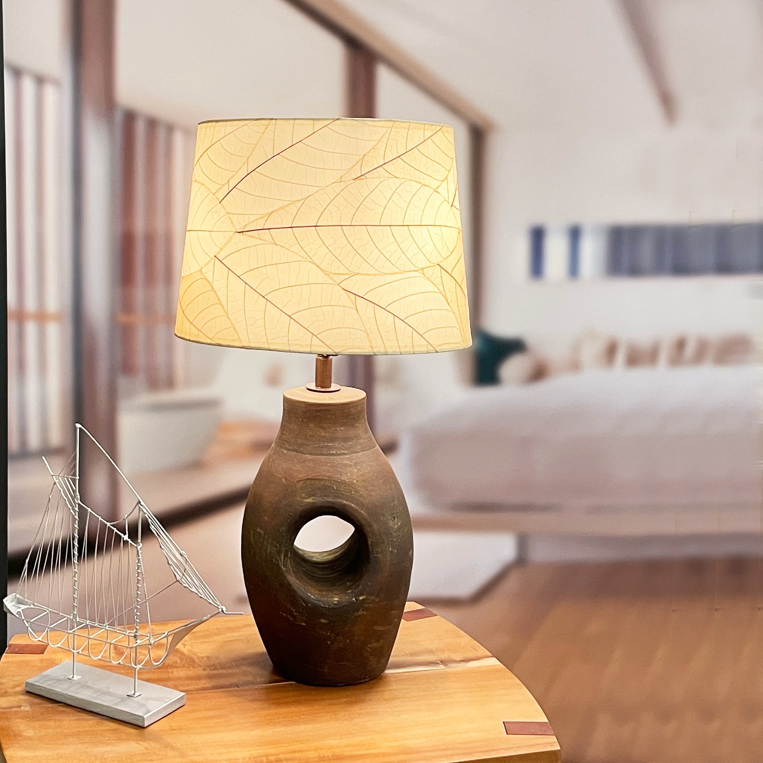 14 Inch Tapered Drum Shade Natural <br>(Item # 324 d n) - Image 3