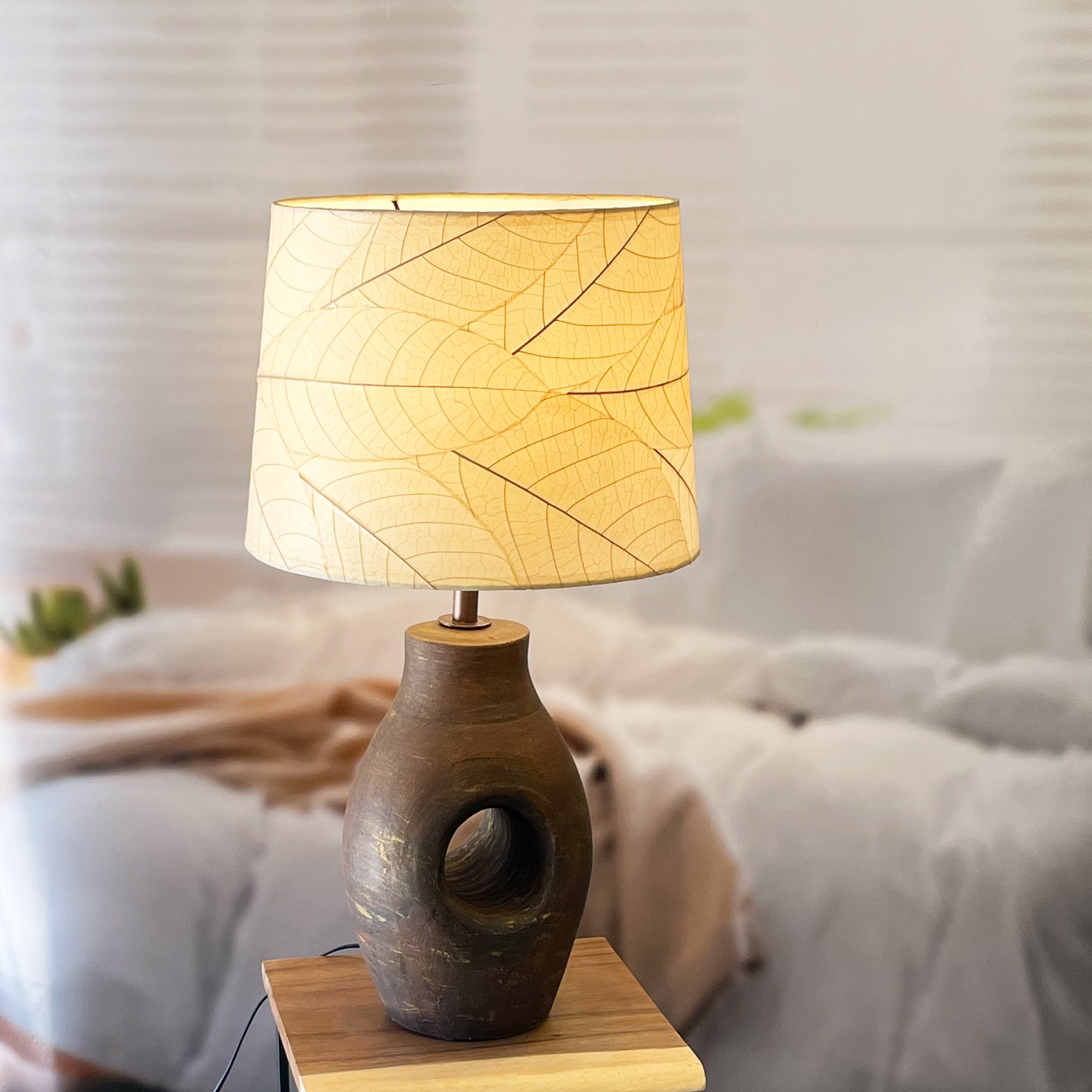 14 Inch Tapered Drum Shade Natural <br>(Item # 324 d n) - Image 4