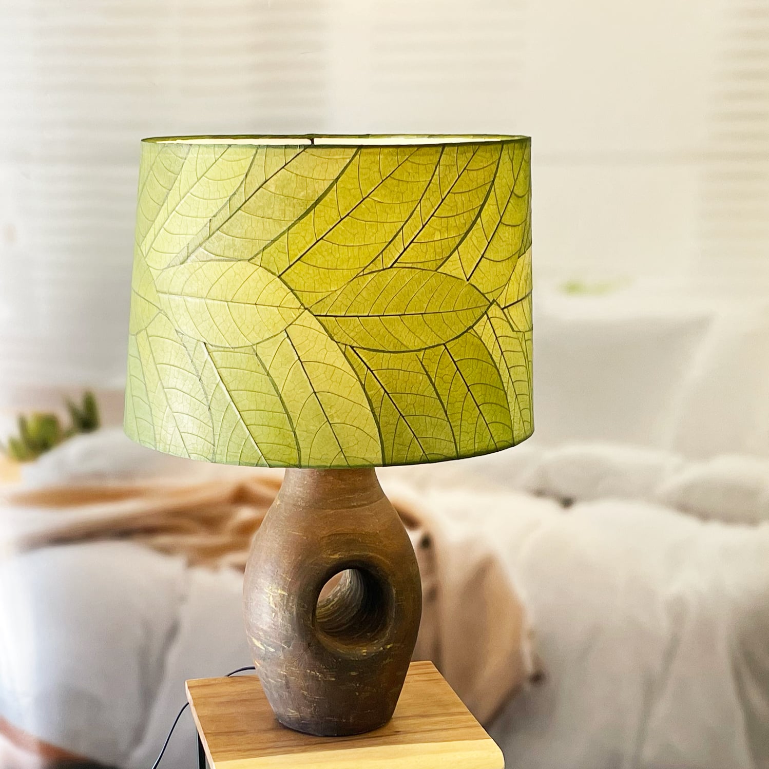 18 Inch Tapered Drum Shade Green <br>(Item # 325 d g) - Image 3