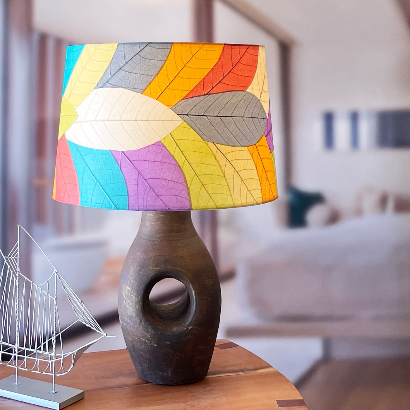 18 Inch Tapered Drum Shade Multi Color <br>(Item # 325 d m) - Image 4