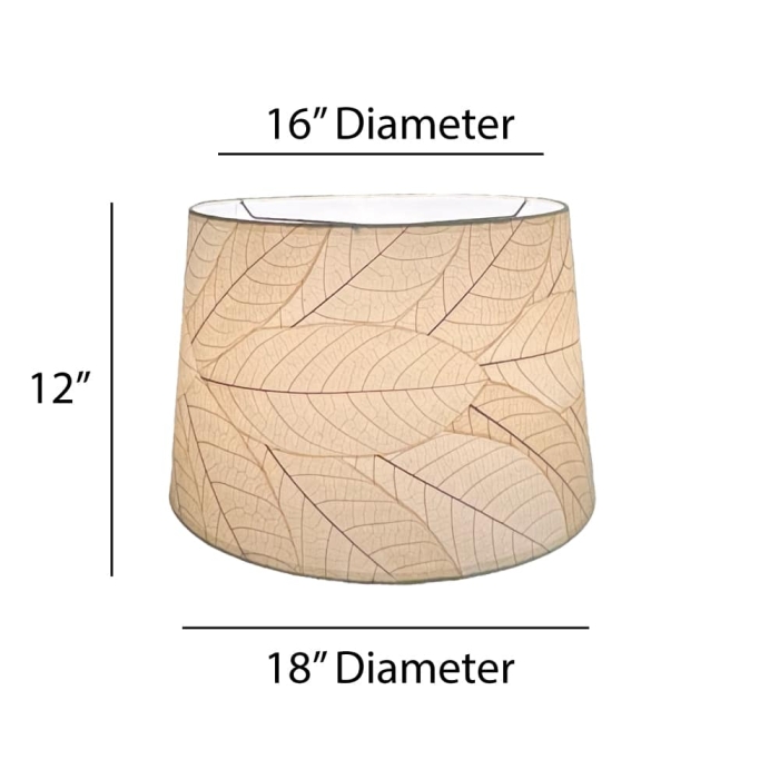 18 Inch Tapered Drum Shade Natural <br>(Item # 325 d n) - Image 2