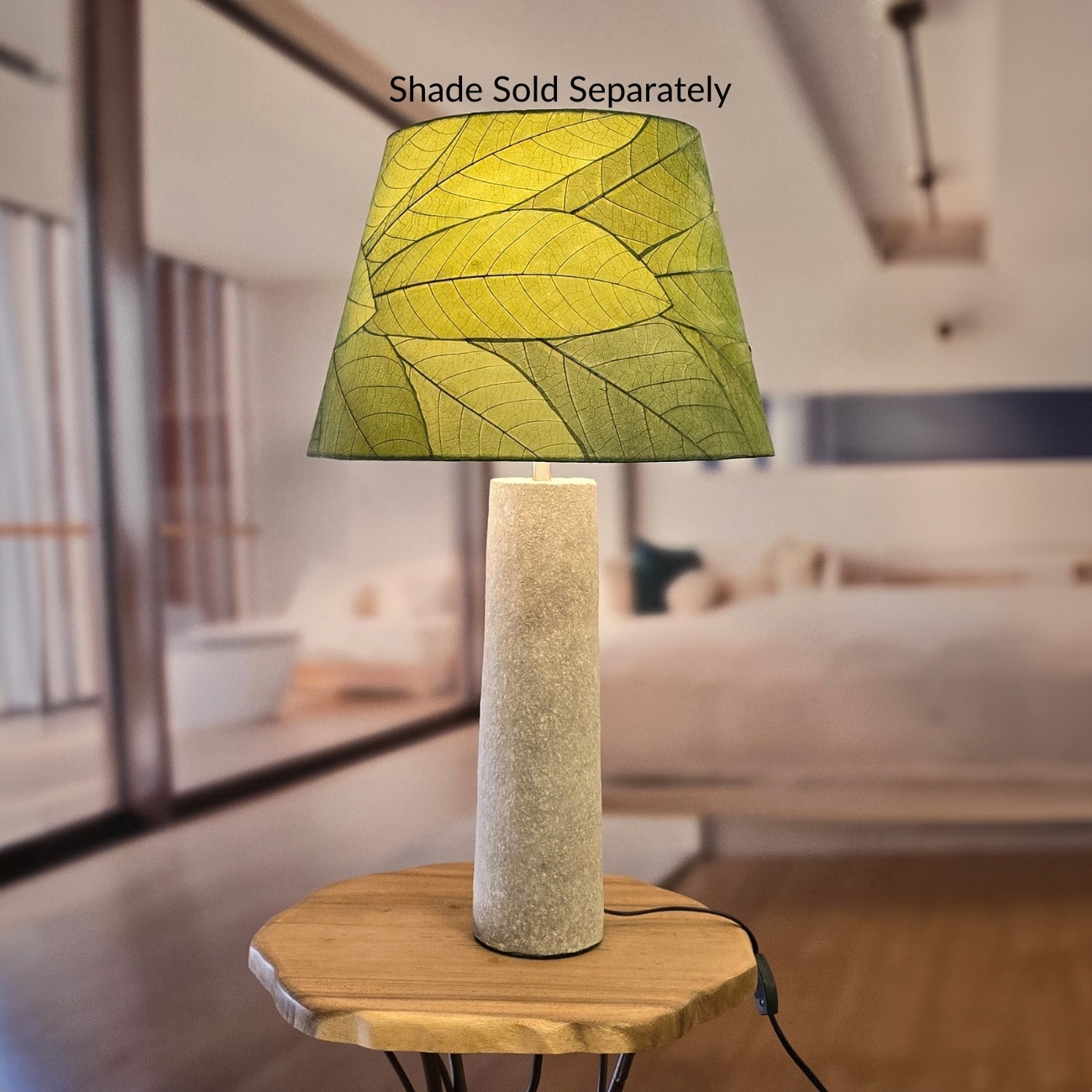 Chronicle Pillar Lamp Base Gray <br>(Item # 900 t gr) - Image 5