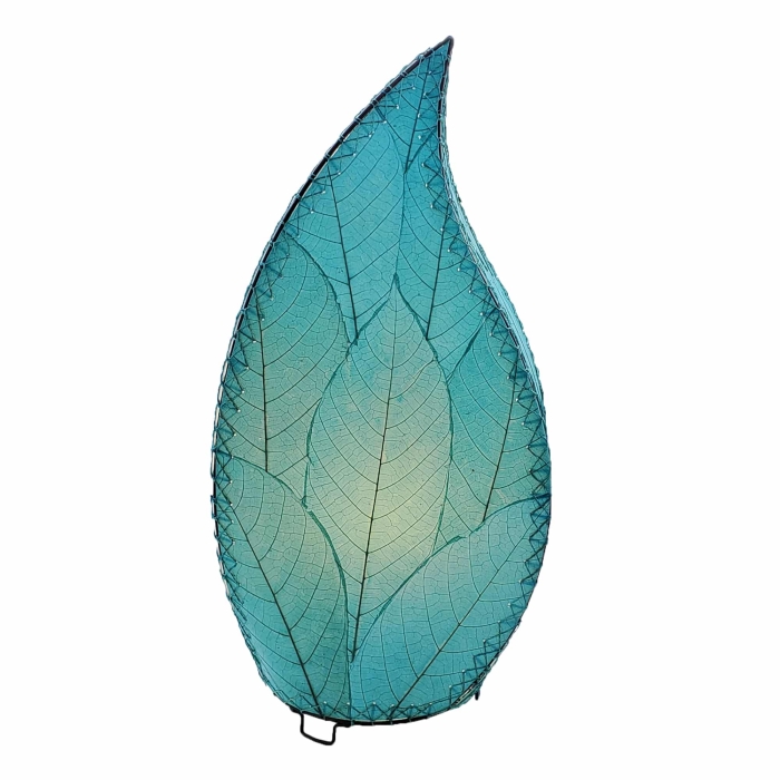24 Inch Leaflet Lamp Sea Blue <br>(Item # 347 l sb) - Image 5