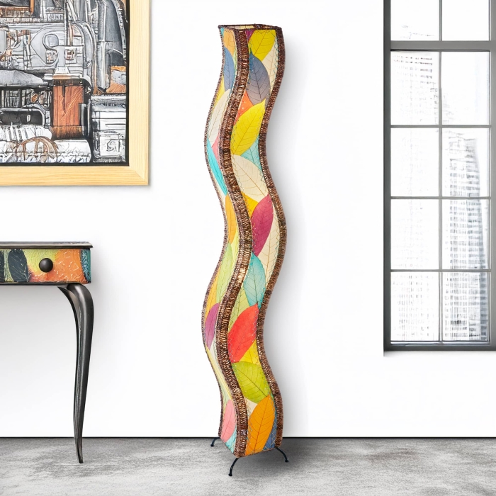 Wave Giant Floor Lamp Multi Color <br>(Item # 457 xl m) - Image 2
