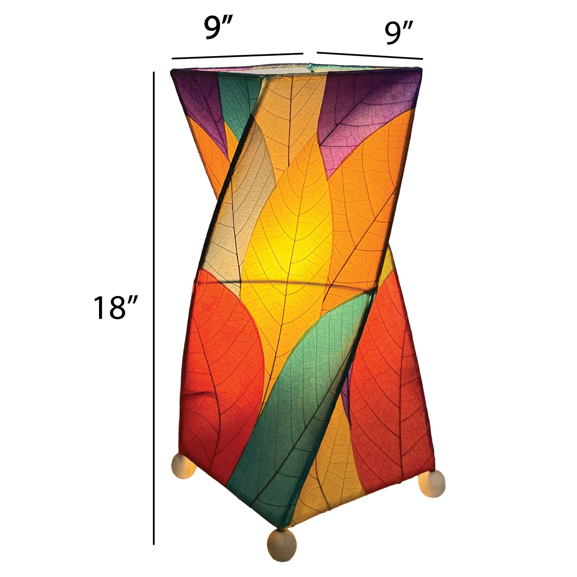 Twist Table Lamp Multi Color <br>(Item # 567 t m) - Image 3