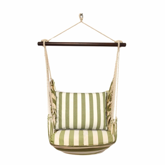 Swing Set 4 piece - Summer Palms Stripe w/ Summer Palms Stripe <br>(Item # sp127-sp) - Image 3