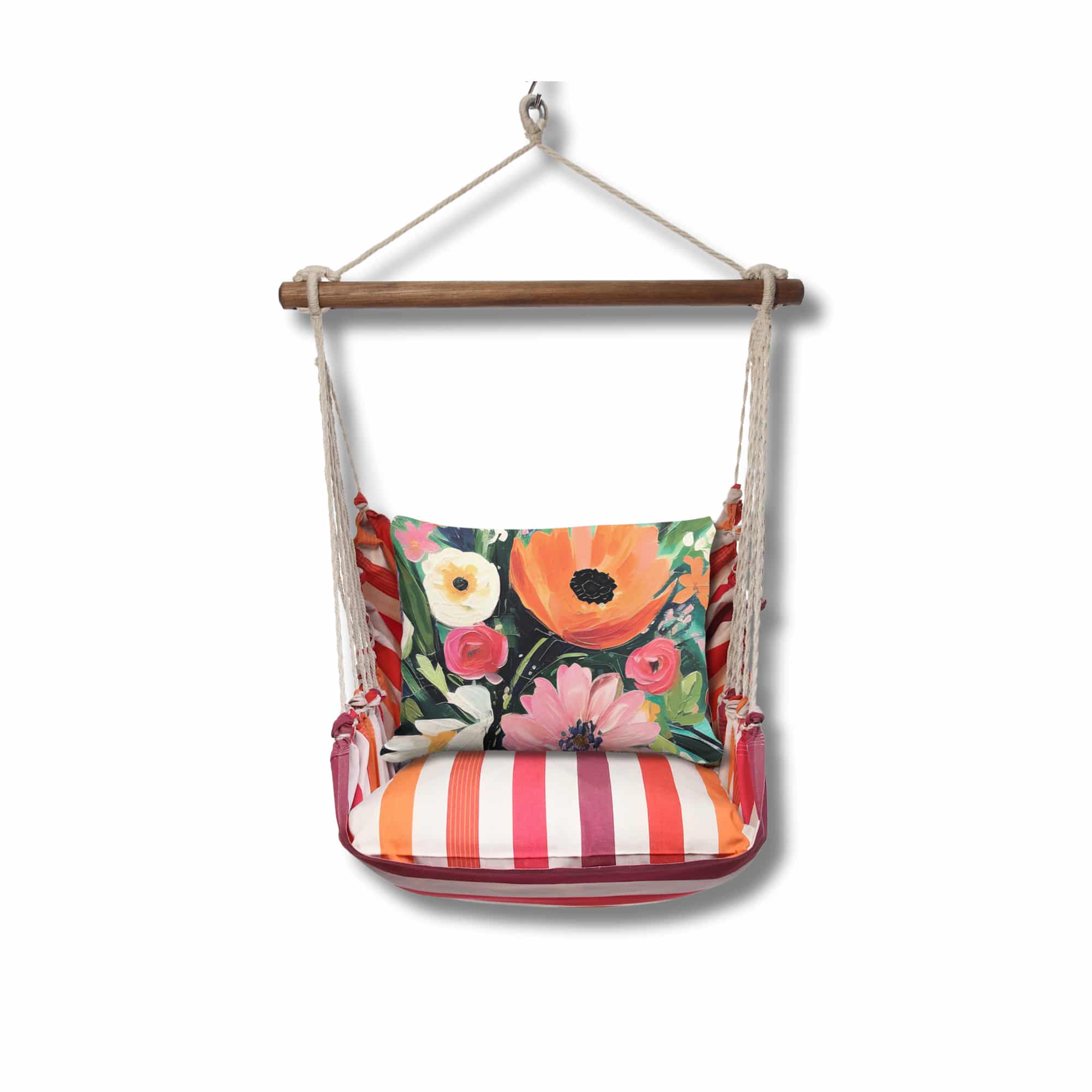 Swing Set 4 piece - Cristina Stripe w/ Spring Fling <br>(Item # sws-cr-ar2501) - Image 3
