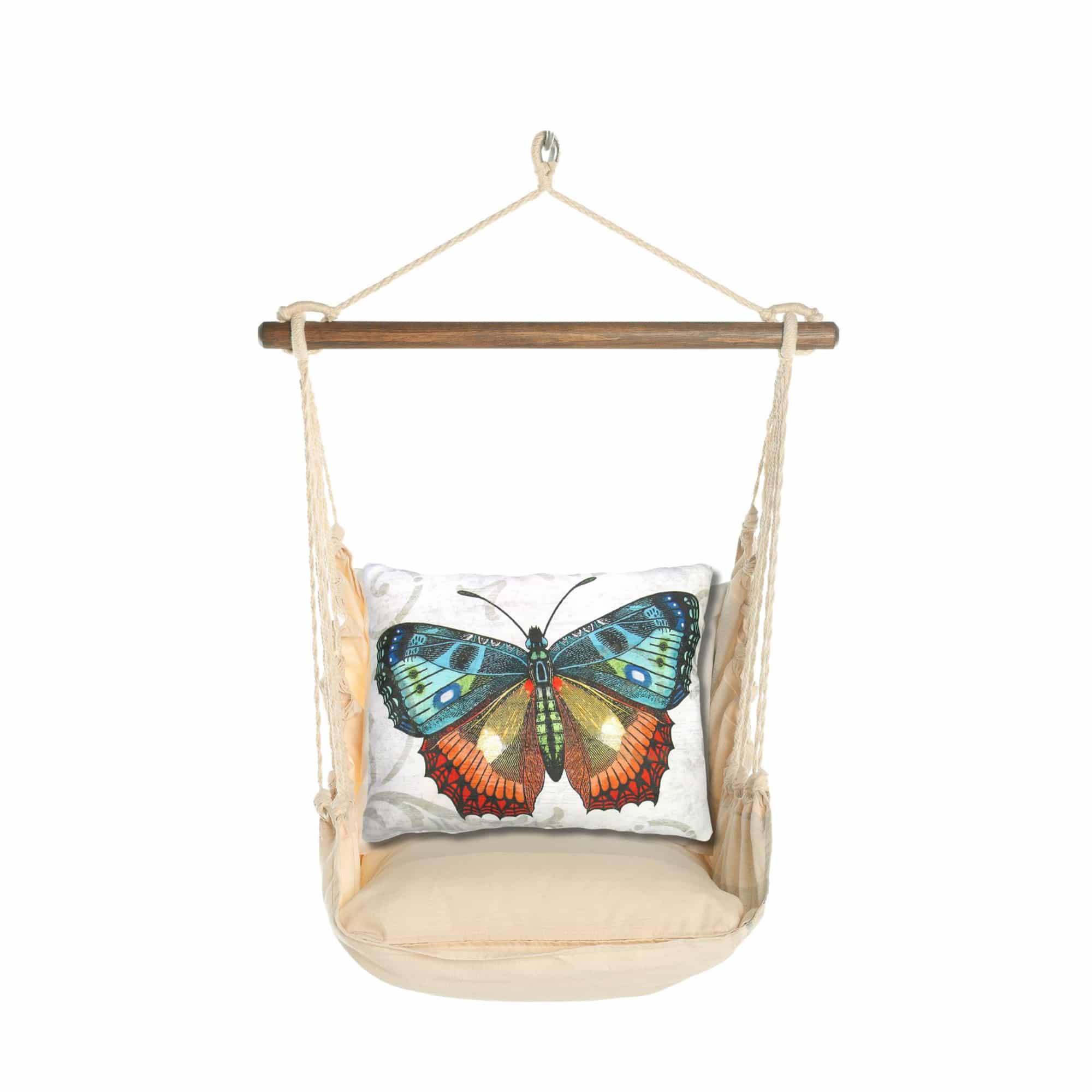 Swing Set 4 piece - Magnolia Stripe w/ Butterfly M2 <br>(Item # sws-ms-sn302) - Image 3