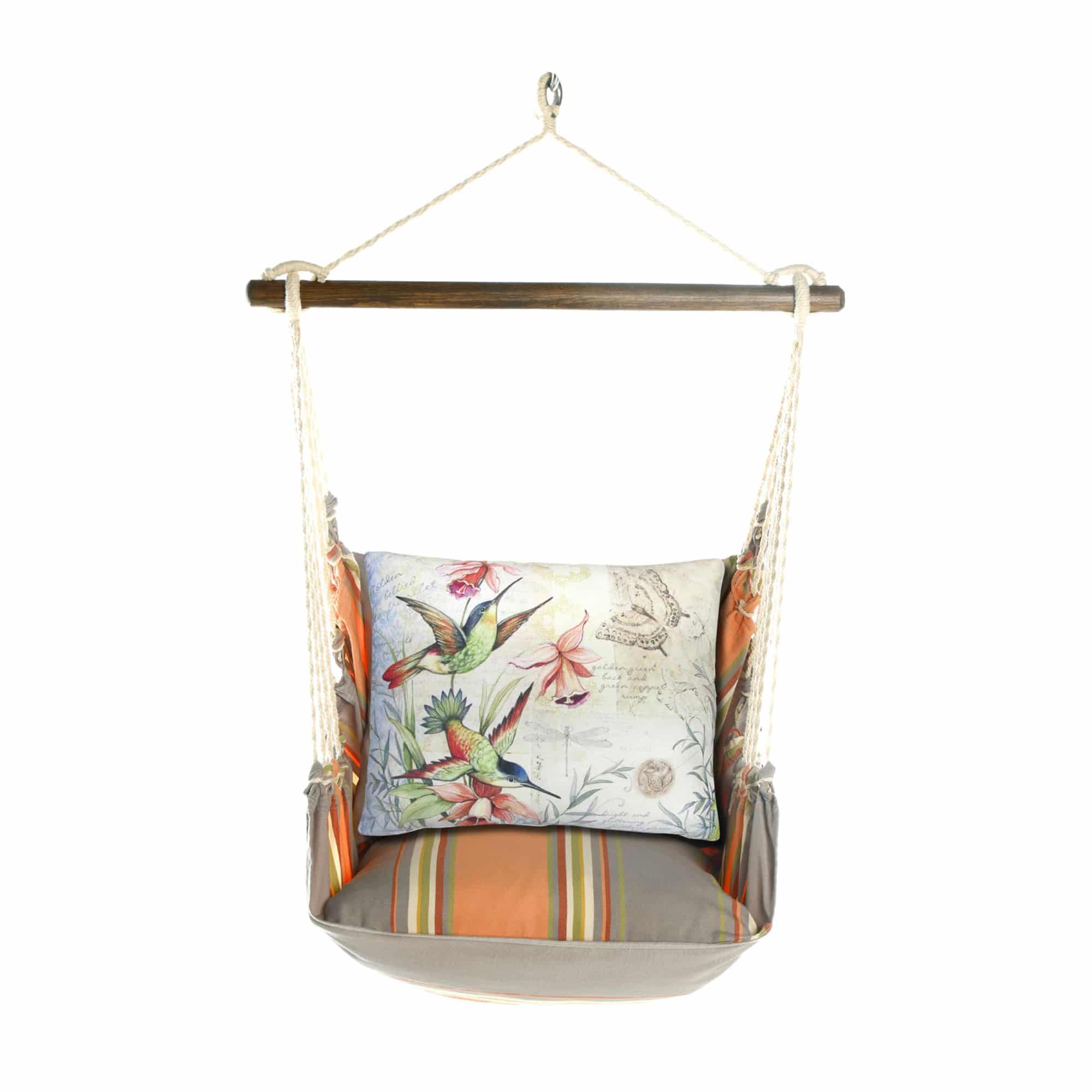 Swing Set 4 piece - Serene Sunset w/ Hummingbirds <br>(Item # sws-sun-sw901) - Image 3