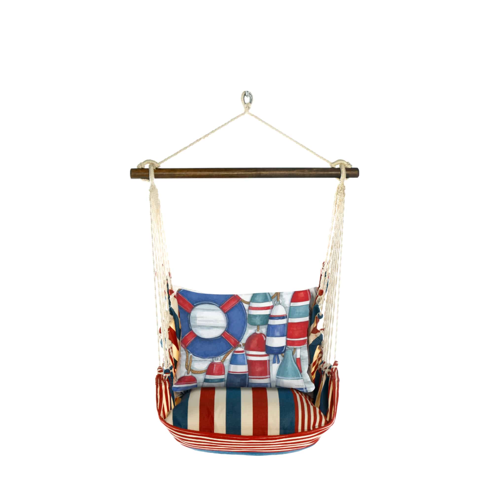 Swing Set 4 piece - Stars & Stripes w/ Red and Blue Buoys <br>(Item # sws-ss-sw2507) - Image 3