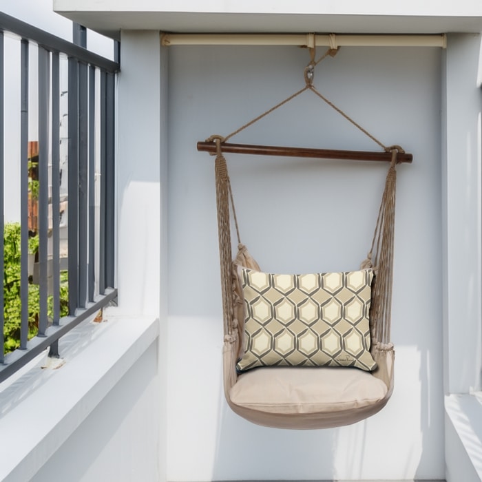 Swing Set 4 piece - Latte Solid w/ Vintage Mirrors <br>(Item # sws-lt-jap2506)