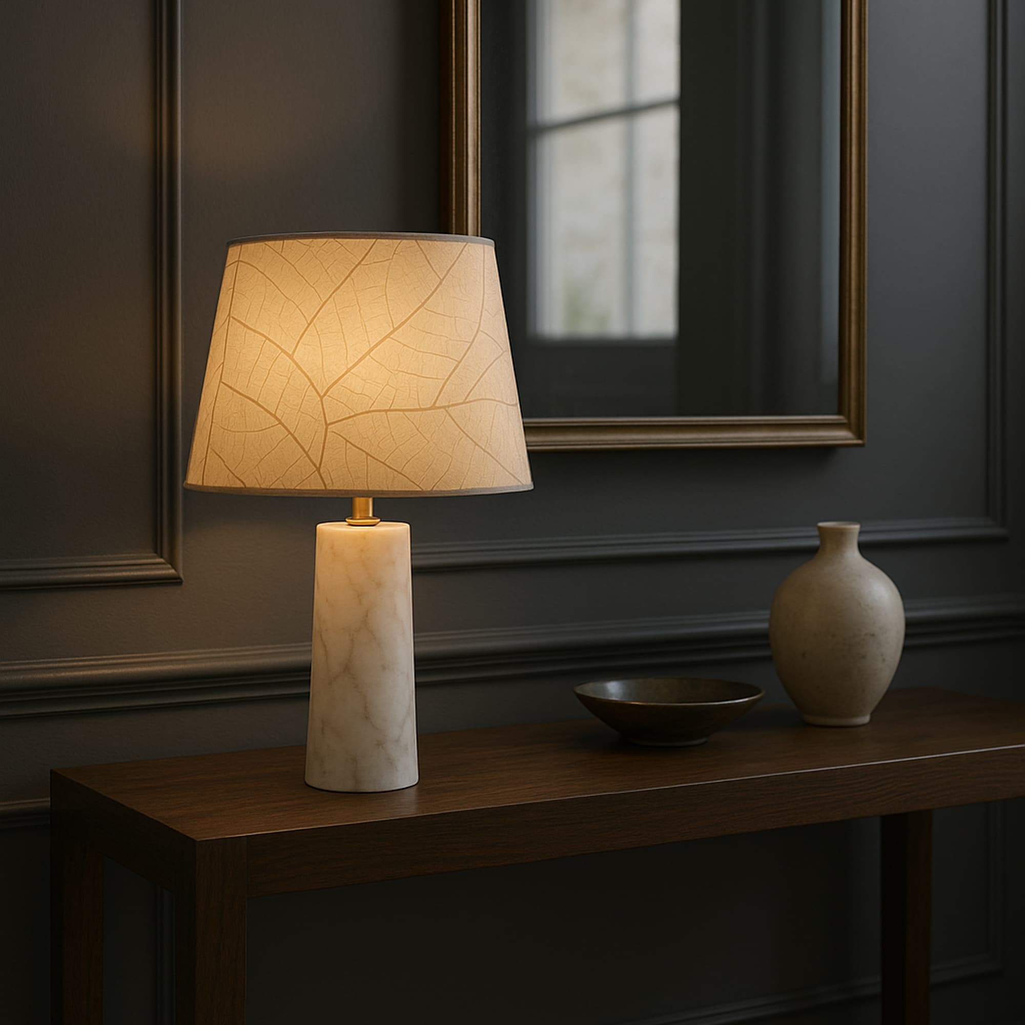 12 Inch Tapered Drum Shade Natural <br>(Item # 323 d n) - Image 3