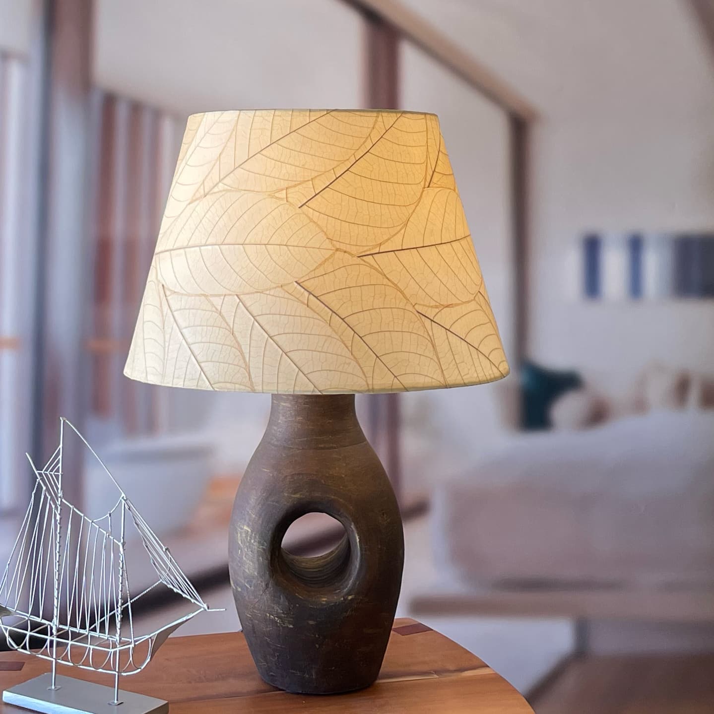 18 Inch British Empire Shade Natural <br>(Item # 327 d n) - Image 6