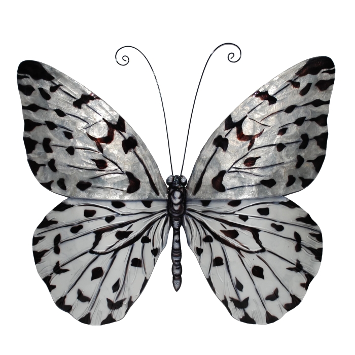 Butterfly Wall Decor Black And White Large <br>(Item # m2049 l n) - Image 4