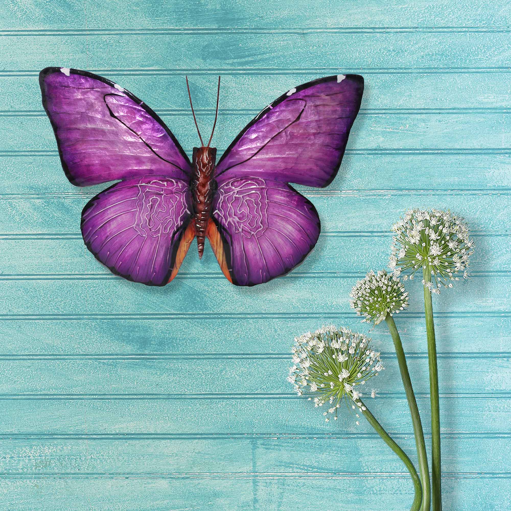 Butterfly Wall Decor Purple <br>(Item # m2051) - Image 5
