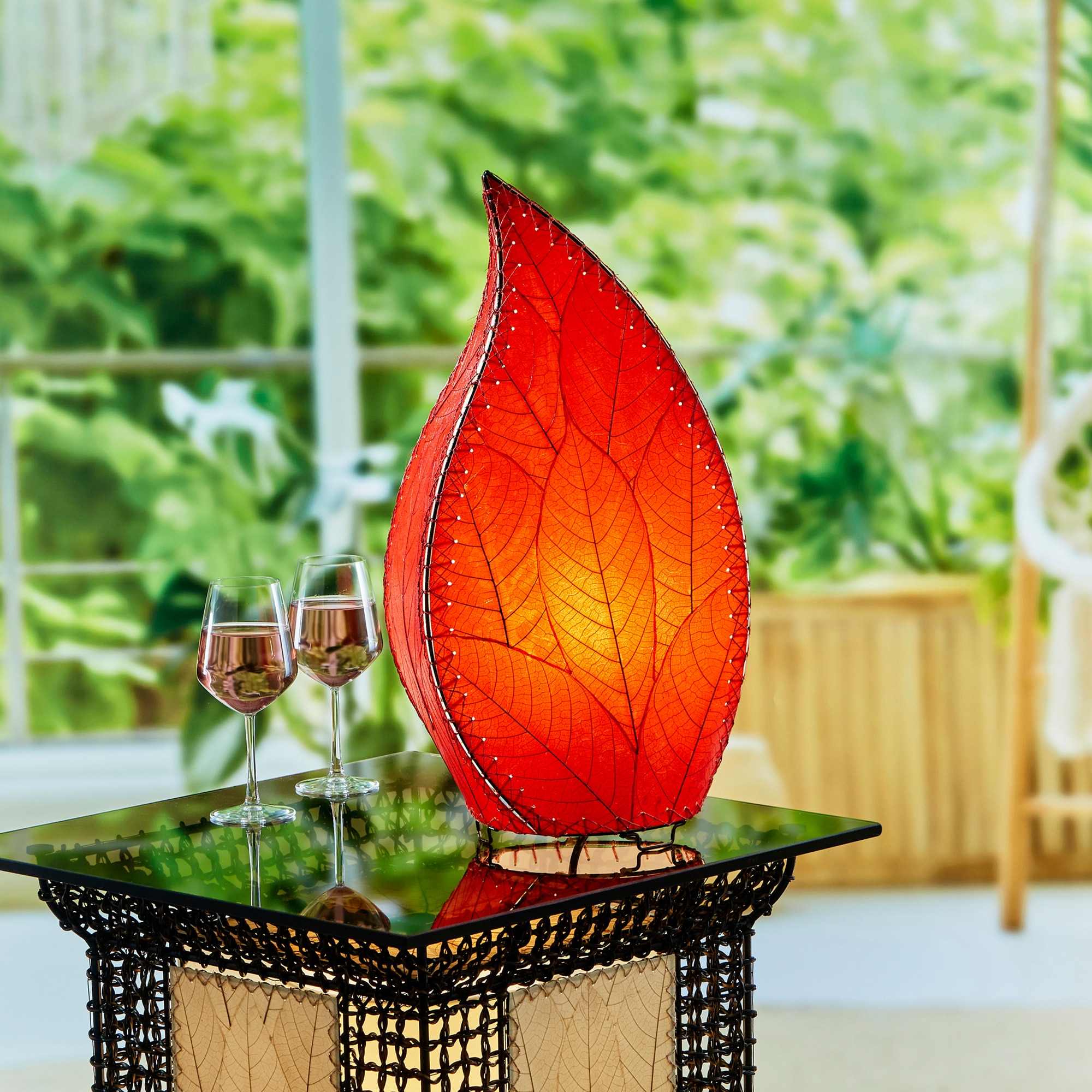Outdoor Leaflet Table Lamp