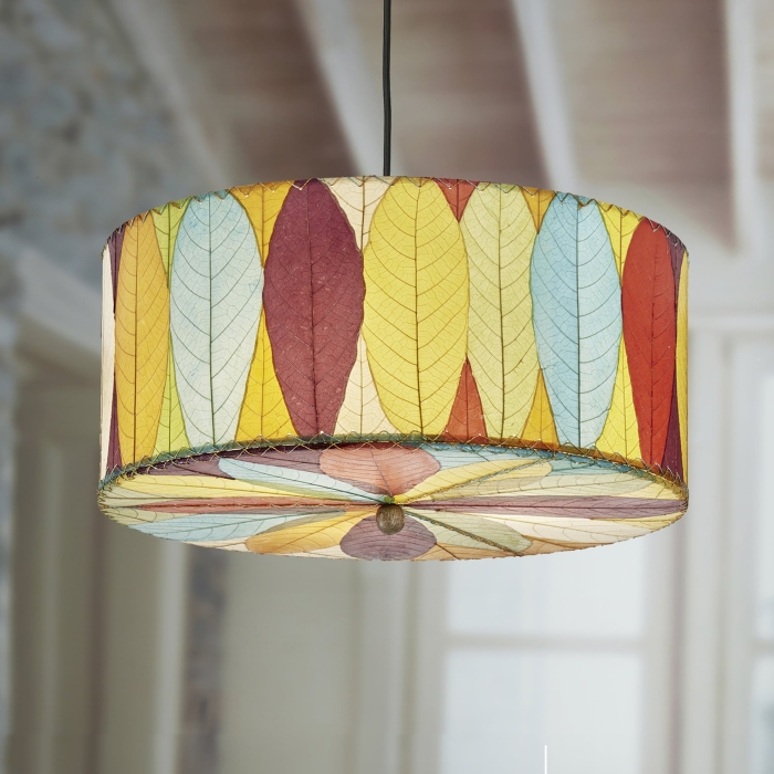 Drum Pendant 24 Inch Multi Color <br>(Item # 497 am)