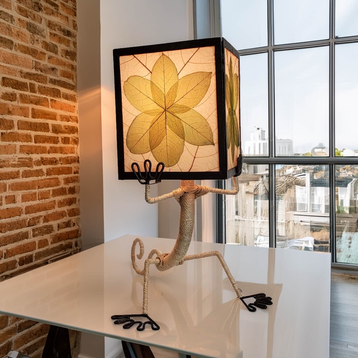 Enlightened Gecko Table Lamp Green <br>(Item # 305 t g) - Image 2