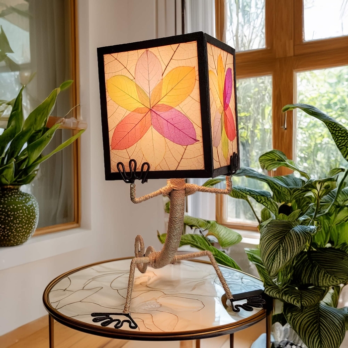 Enlightened Gecko Table Lamp Multi Color <br>(Item # 305 t m) - Image 2