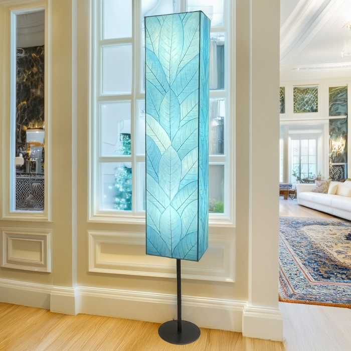 Sequoia Giant Floor Lamp Sea Blue <br>(Item # 309 xl sb)