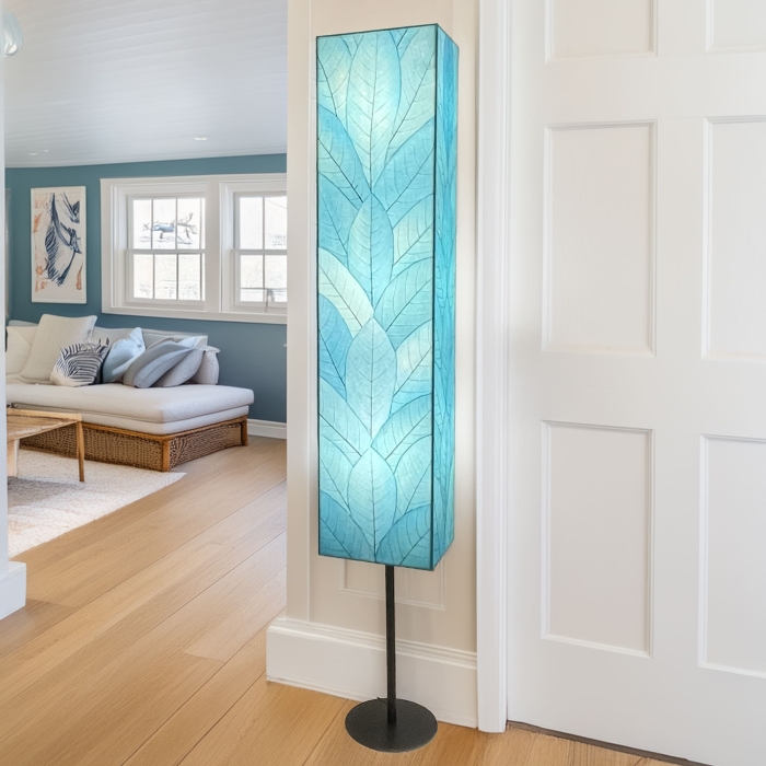 Sequoia Giant Floor Lamp Sea Blue <br>(Item # 309 xl sb) - Image 2