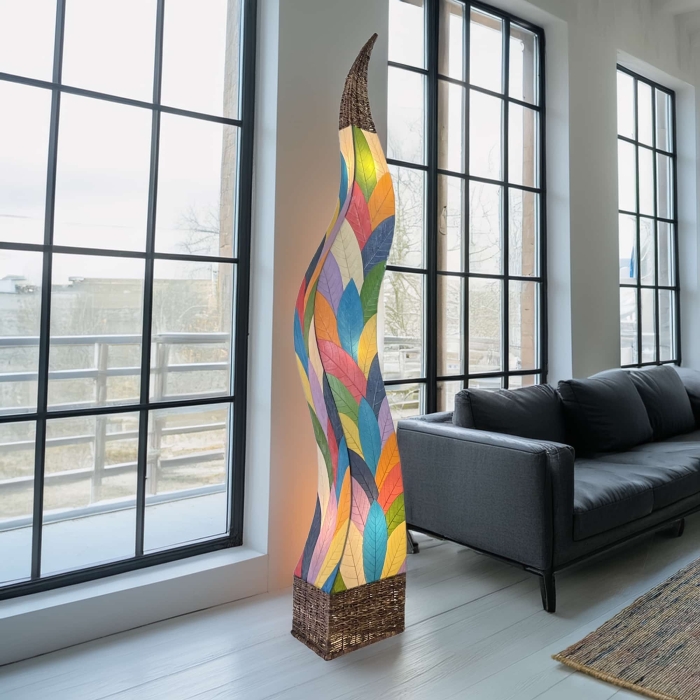 Flame Giant Lamp Multi Color <br>(Item # 310 xl m)